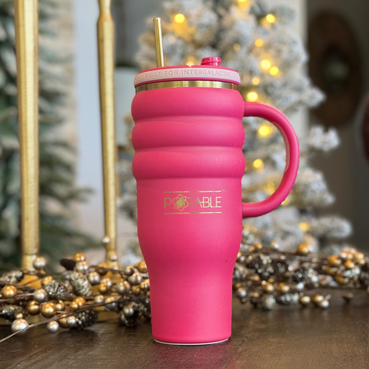 Holiday Edition | Triple Ripple: Odyssey™ 40oz Tumbler in Scarlet Dusk
