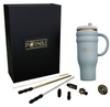 Dual Wave: Odyssey™ 40oz Tumbler in Cosmic Mint | Luxury Series