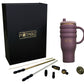 Triple Ripple: Odyssey™ 40oz Tumbler in Galactic Blush