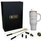 Dual Wave: Odyssey™ 40oz Tumbler in Stardust Cream