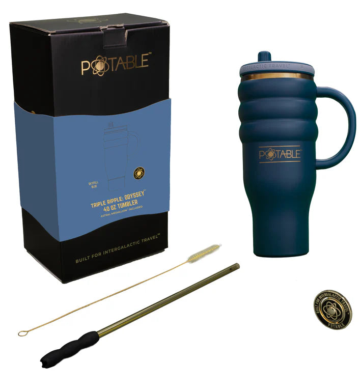 Triple Ripple: Odyssey™ 40oz Tumbler