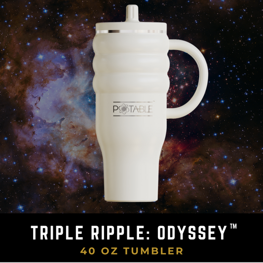 Triple Ripple: Odyssey™ 40oz Tumbler