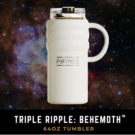 Triple Ripple: Behemoth™ 64oz Tumbler